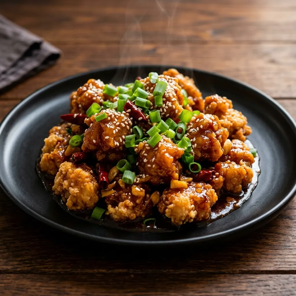 General Tso's Chicken from Golden Hill Chinese Food in NE Calgary